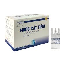 Nước cất pha tiêm y tế