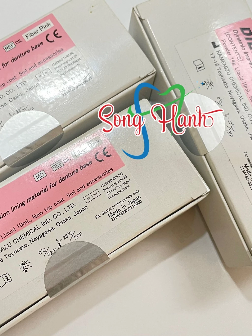 Vật liệu nhựa đệm hàm tháo lắp nha khoa DIL Mini