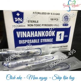 Bơm tiêm dùng một lần Vinahankook - 1ml/cc