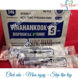 Bơm tiêm dùng một lần Vinahankook - 5ml/cc