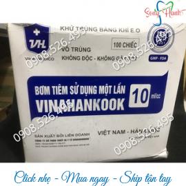 Bơm tiêm dùng một lần Vinahankook - 10ml/cc