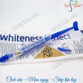 Tẩy trắng răng tại nhà Whiteness Perfect 22% (3g)