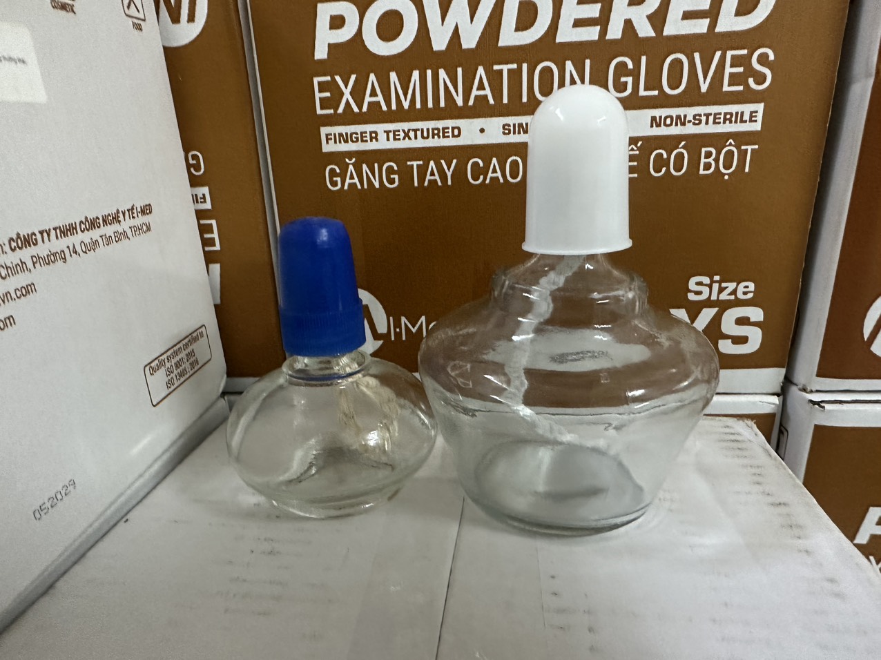 Đèn cồn thủy tinh