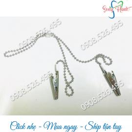 Kẹp khăn choàng inox (Khăn choàng nha khoa)