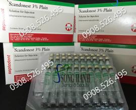 Tê Pháp xanh lá - Tê tim mạch, cao huyết áp - Tê Scandonest 3% Plain- Septodont
